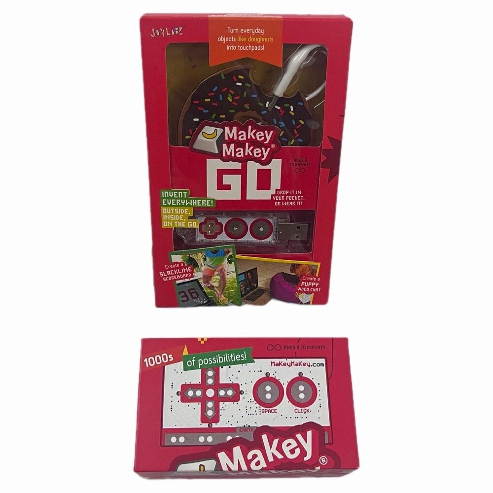 JoyLabz Makey Makey GO STEM Educational Electronics Ages 8+ Lot of 2